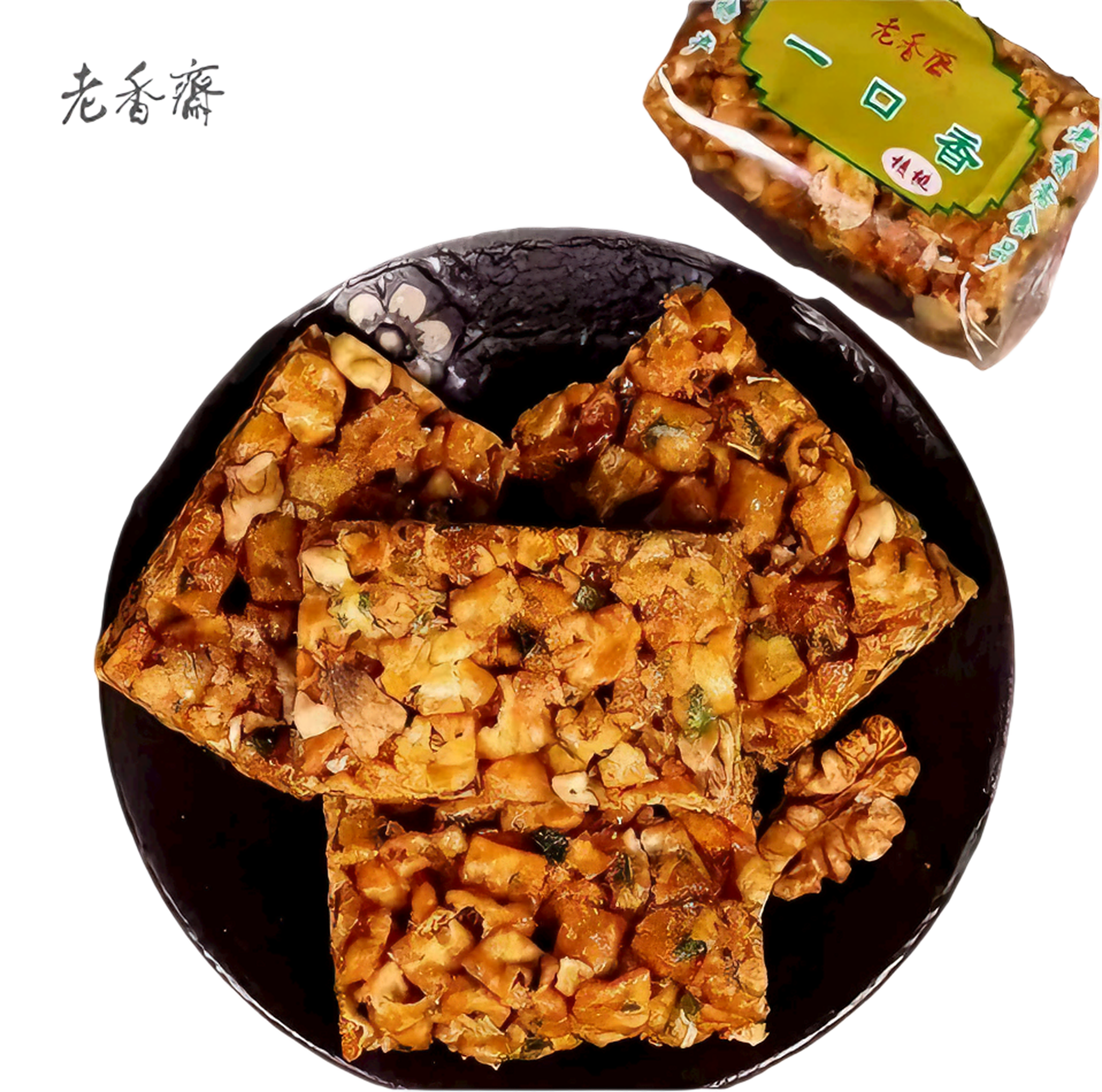 老香斋 核桃味沙琪玛 500克*1袋