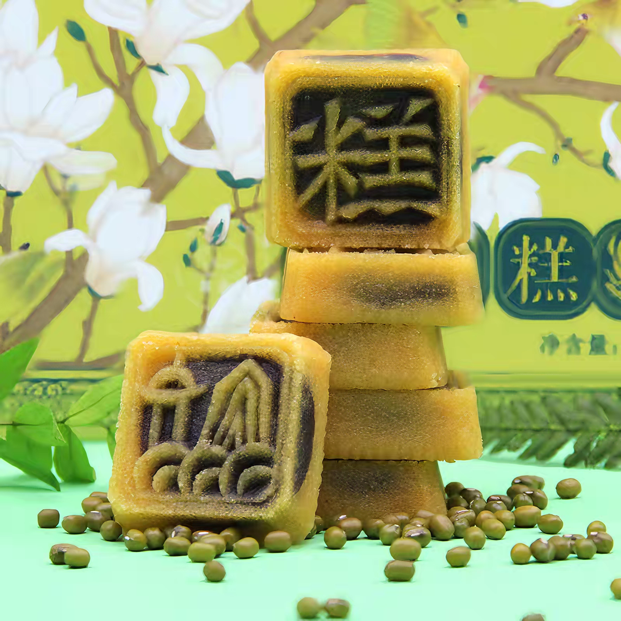 老香斋 绿豆糕 310克 *1盒