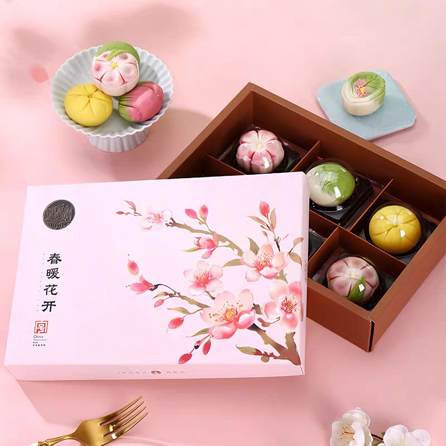 稻香村 春暖花开糕点礼盒 6味6饼
