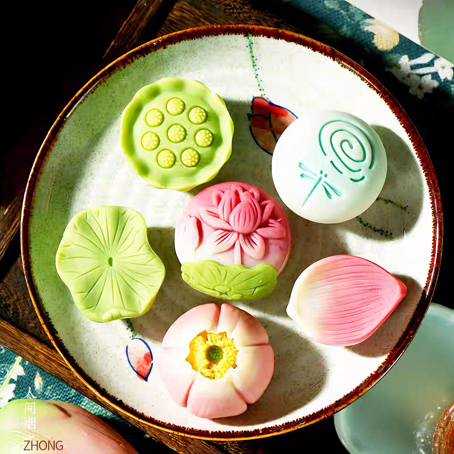 稻香村 夏荷盈盈糕点礼盒 6味6饼