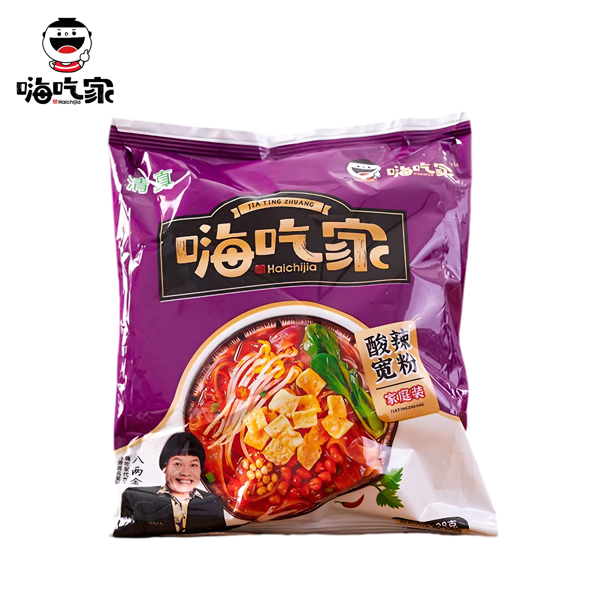 嗨吃家 酸辣粉 鲜香酸爽 588克（6袋）