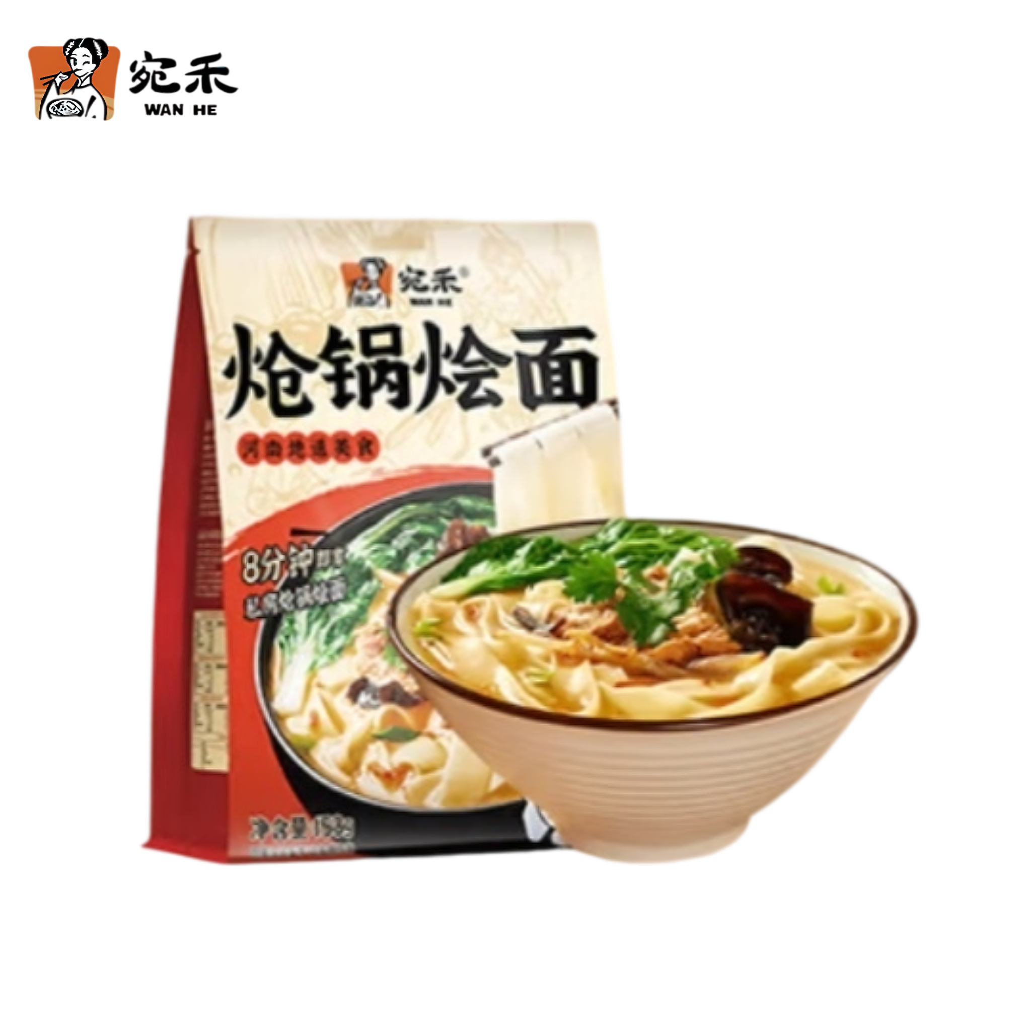 宛禾 炝锅烩面 醇厚鲜美 153克*1袋
