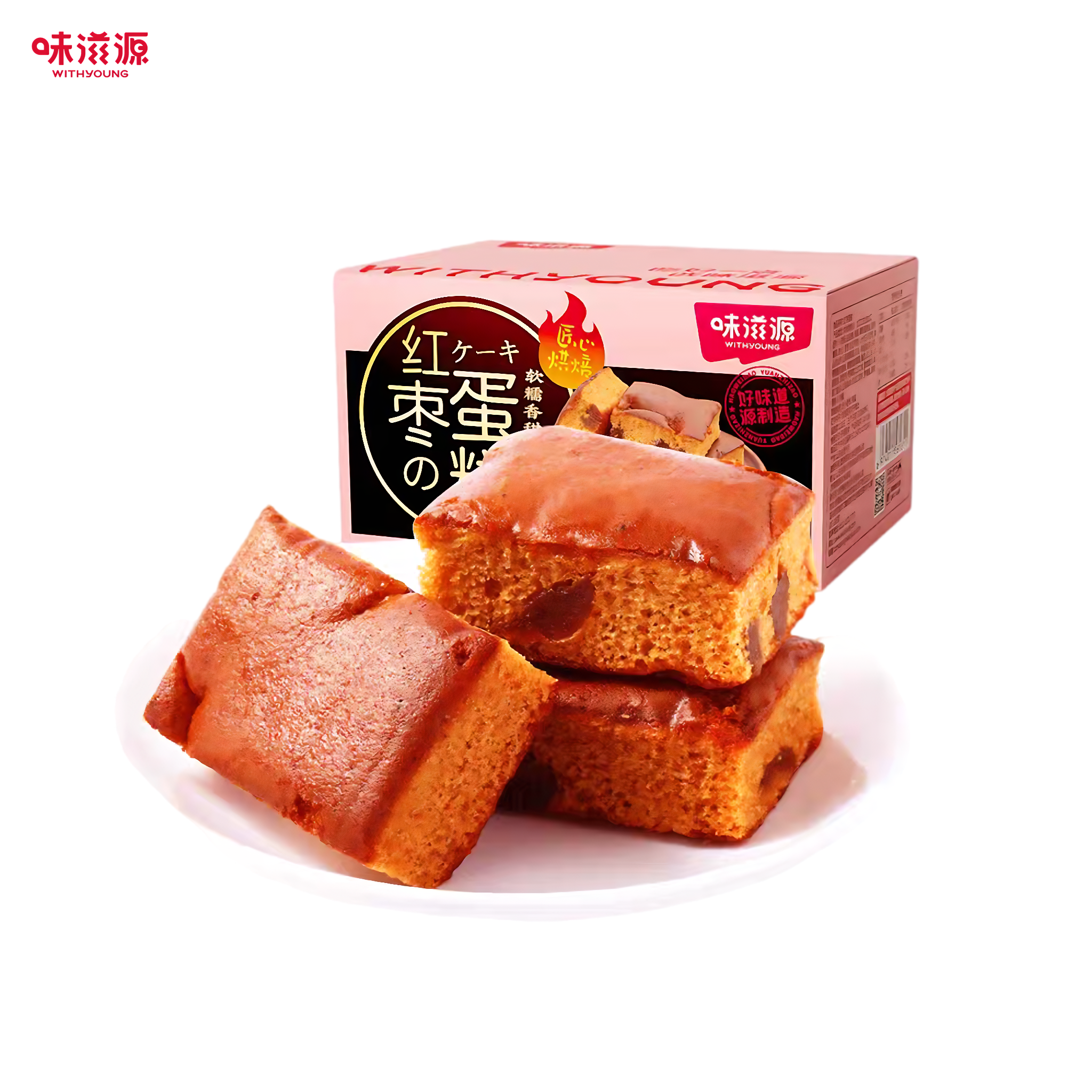 味滋源 红枣糕 绵密湿润 400克*1盒