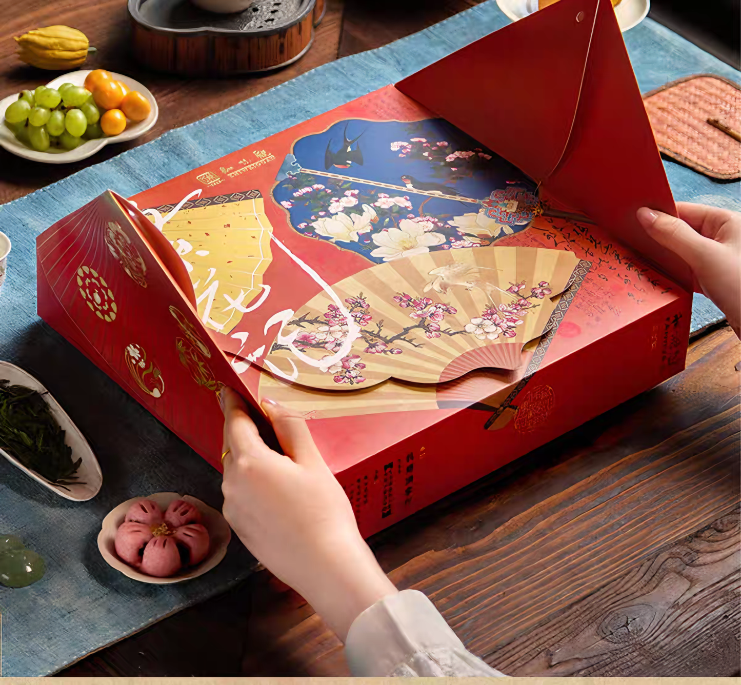 知味观 知味繁花记糕点礼盒 松软香甜 10味16饼