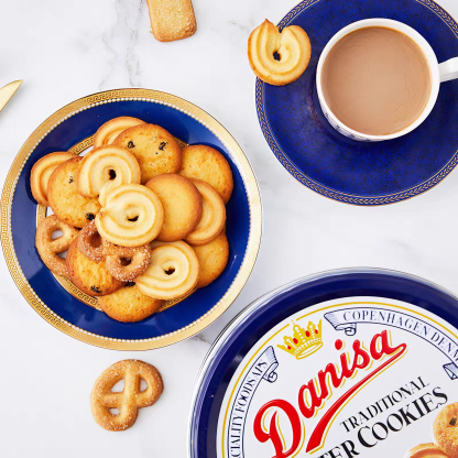 皇冠 曲奇饼干礼盒 香醇酥脆 454克*1盒