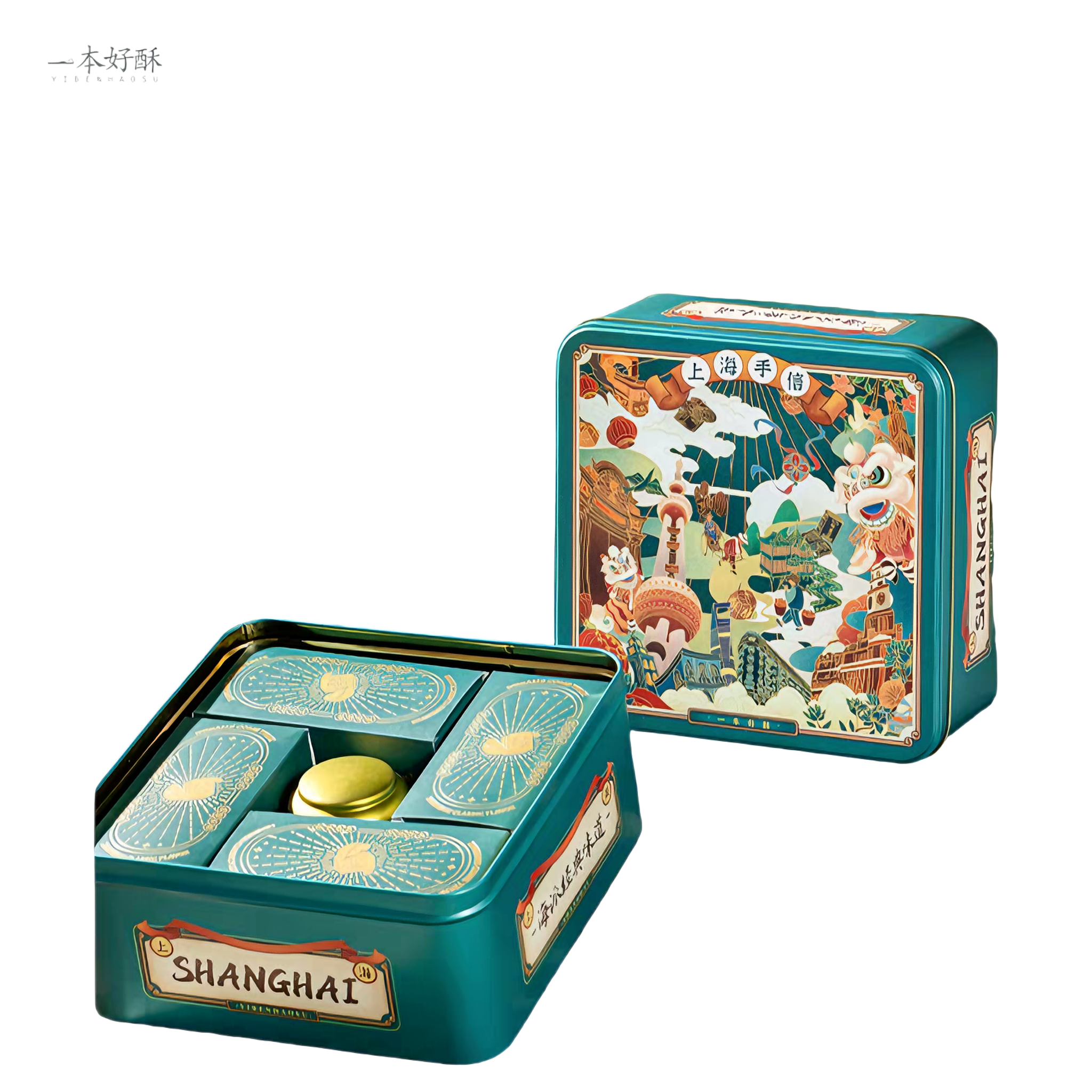 一本好酥 上海手信礼盒 酥脆香甜 514克*1盒