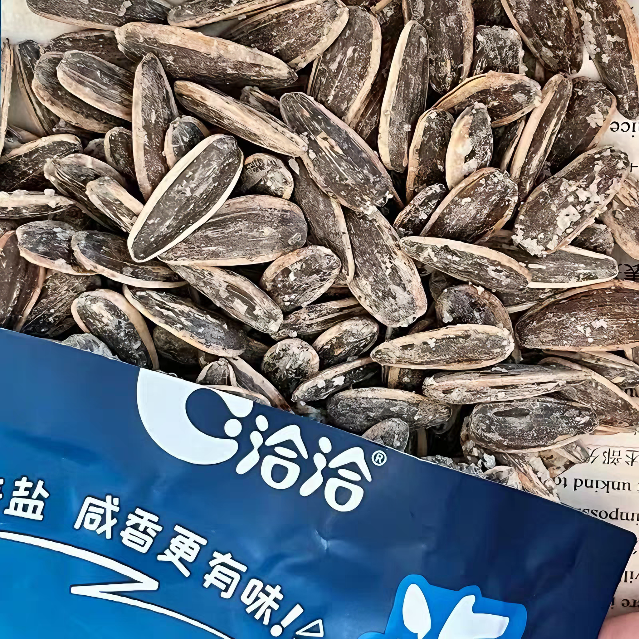洽洽 海盐嗨瓜子 咸香清新 108克*1袋