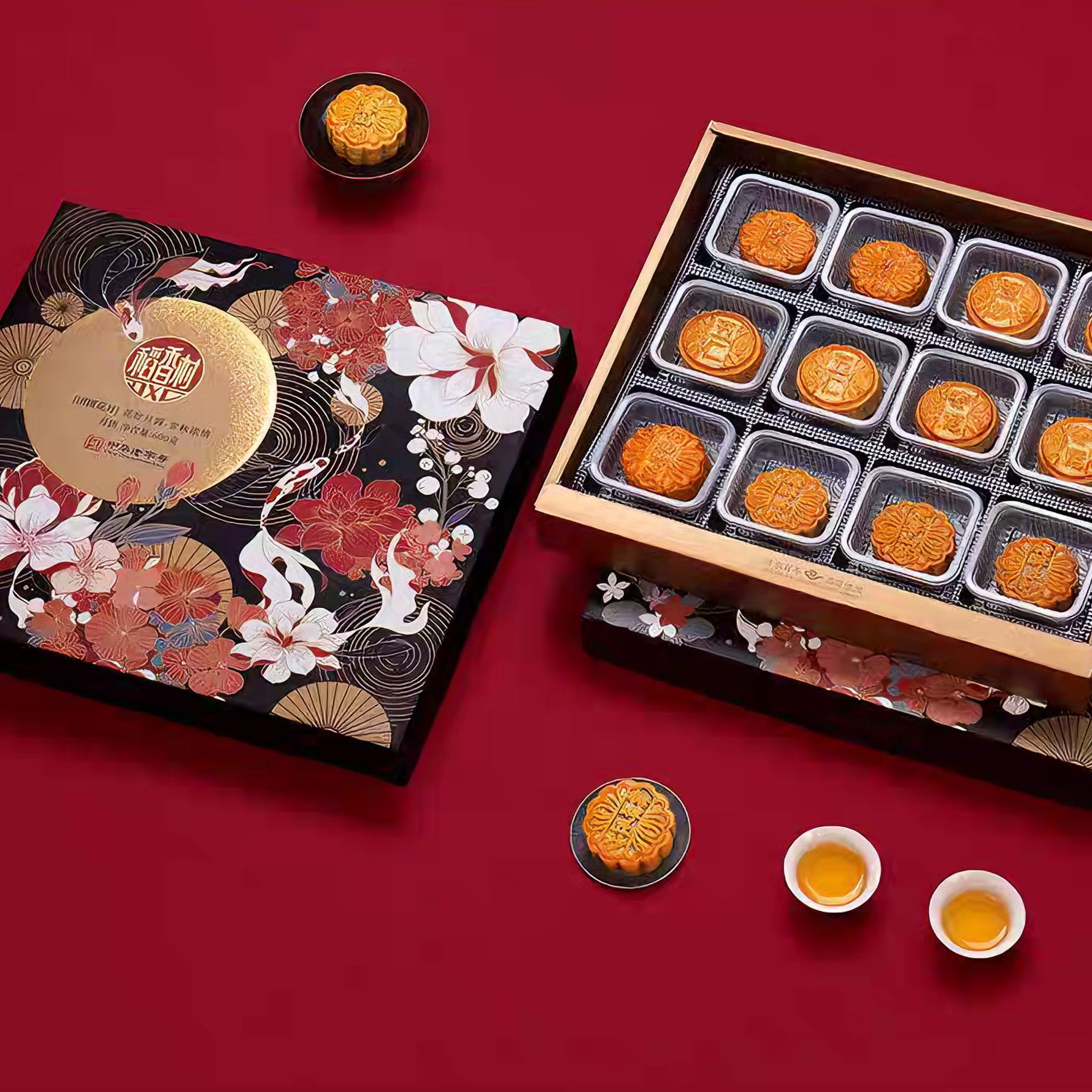 稻香村 团圆花月礼盒 8味12饼