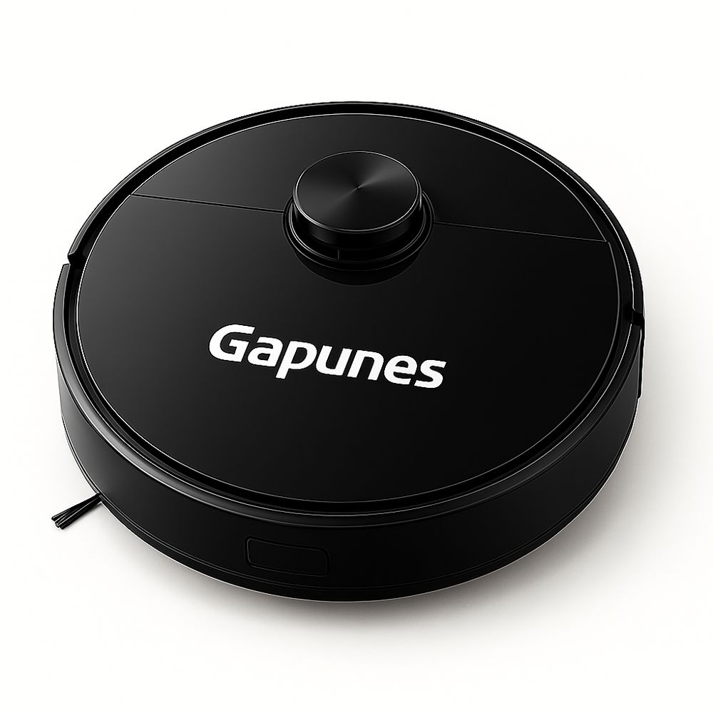 Aspirateur Robot Intelligent Noir Automatique