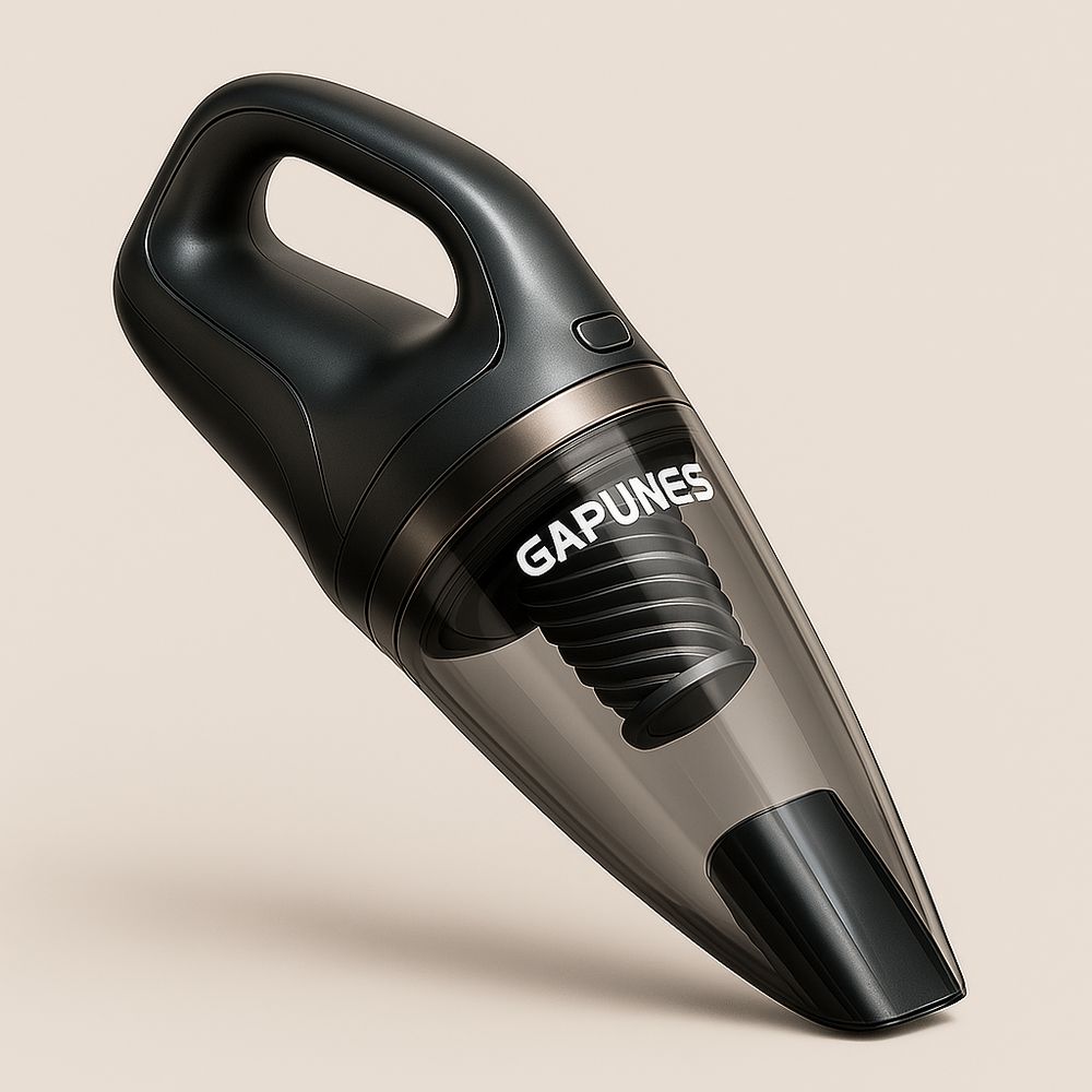 Aspirateur à Main Sans Fil Noir Puissant Portable