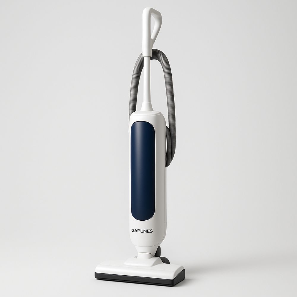 Aspirateur Balai Vertical Blanc/Bleu 400 W, Sans Sac