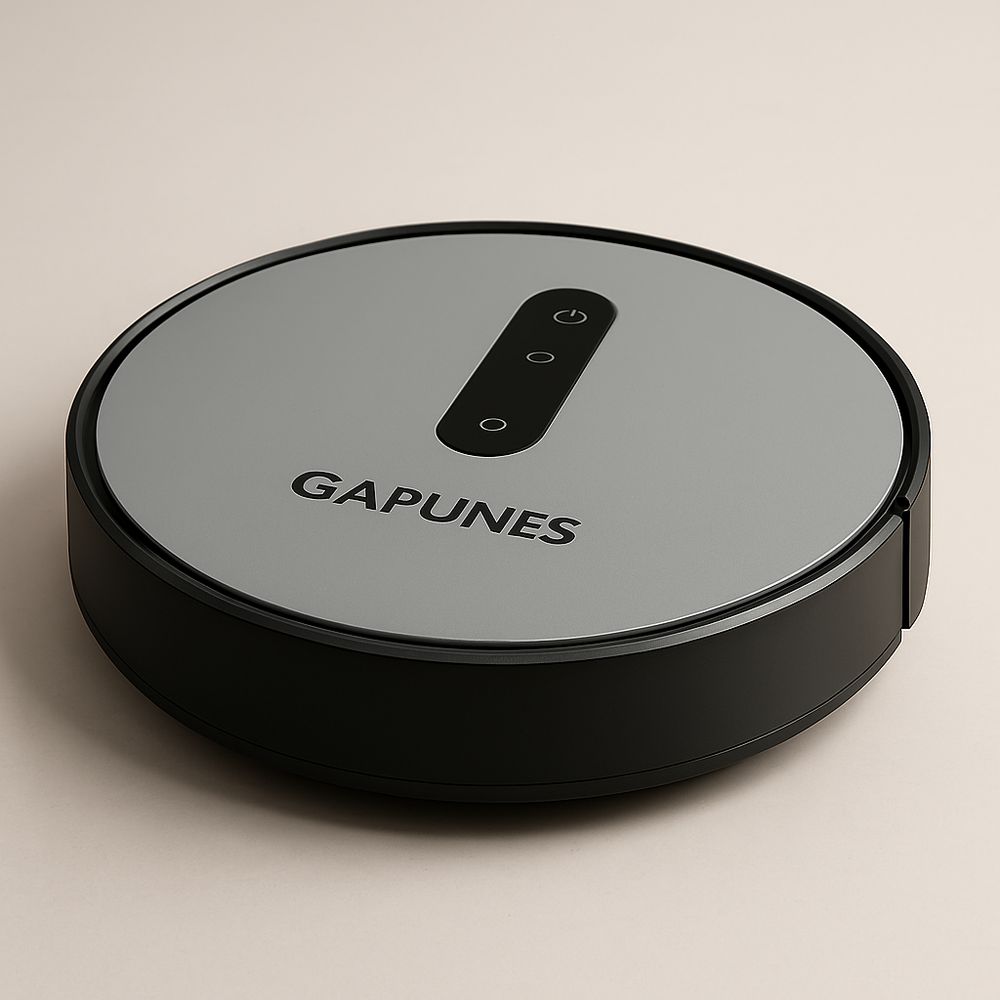 Aspirateur Robot Gris Navigation Automatique