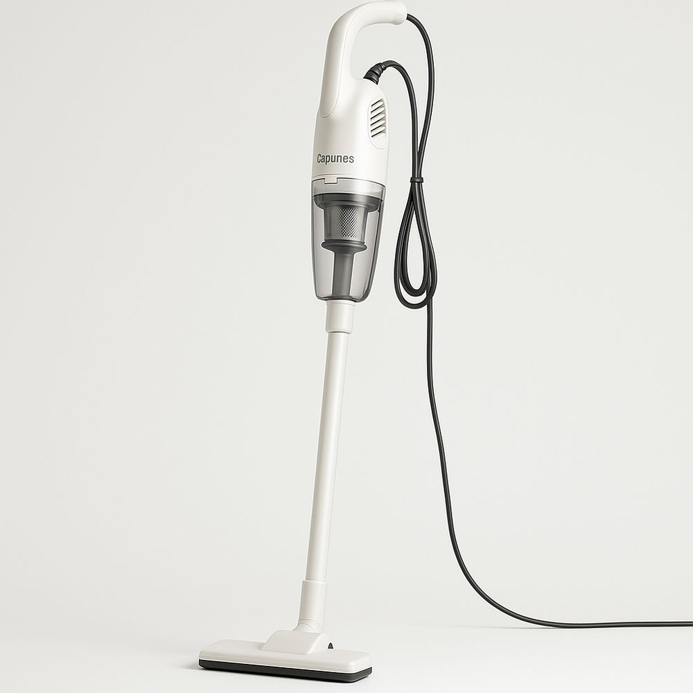 Aspirateur Balai Blanc Compact Léger 600W