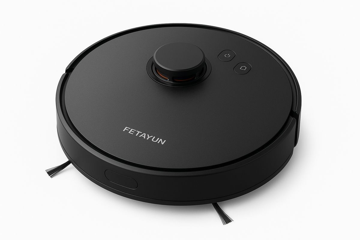 Roboterstaubsauger Schwarz Laser Navigation