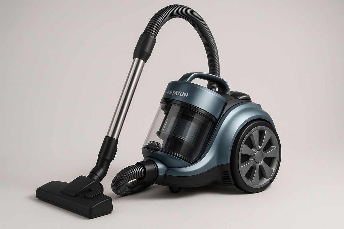 Blau Kabelgebundener Bodenstaubsauger