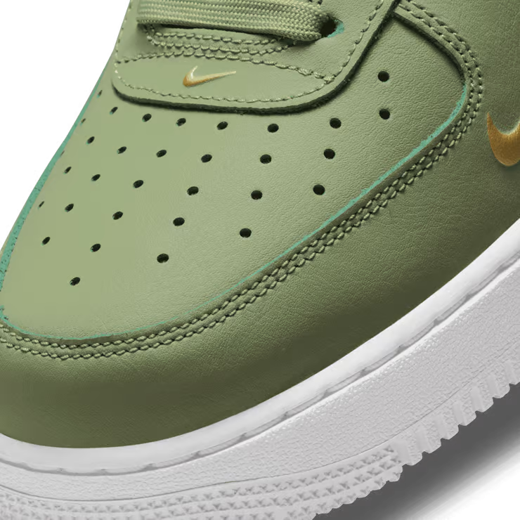 Nike Air Force 1 Low '07 LV8 Double Swoosh Olive Gold Black