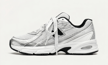 740 "White Silver Metallic Navy"