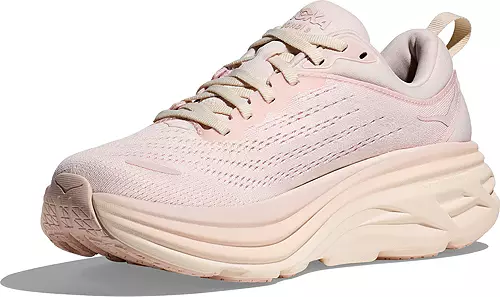 HOKA Women's Bondi 8 Running Shoes Pearl12