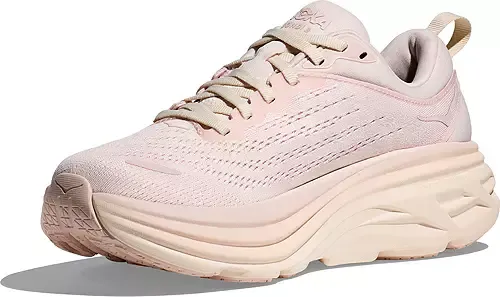 HOKA Women's Bondi 8 Running Shoes Pearl12