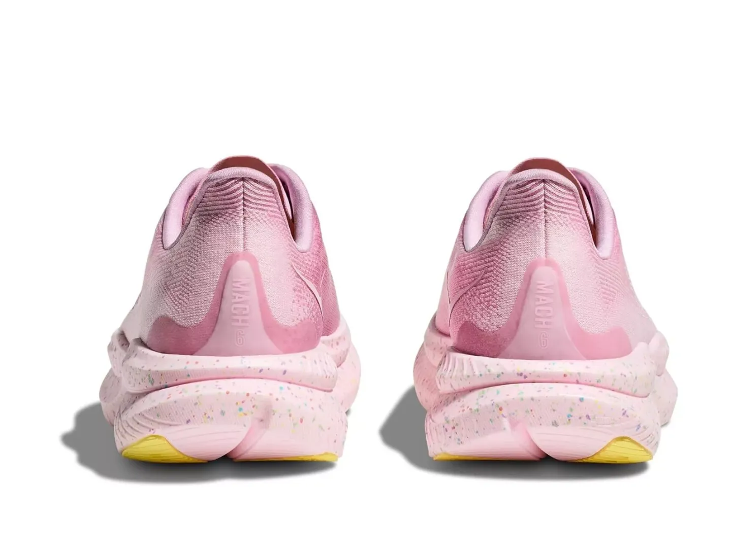 Women's HOKA ONE ONE mach 6 Pink Twilight Lemonade