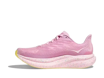 Women's HOKA ONE ONE mach 6 Pink Twilight Lemonade