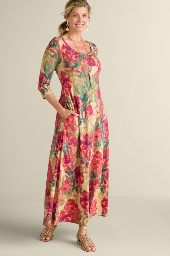 3/4 Sleeve Dress