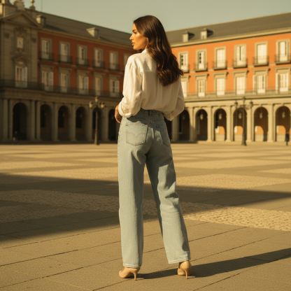 leoblue rigid classic strong slub