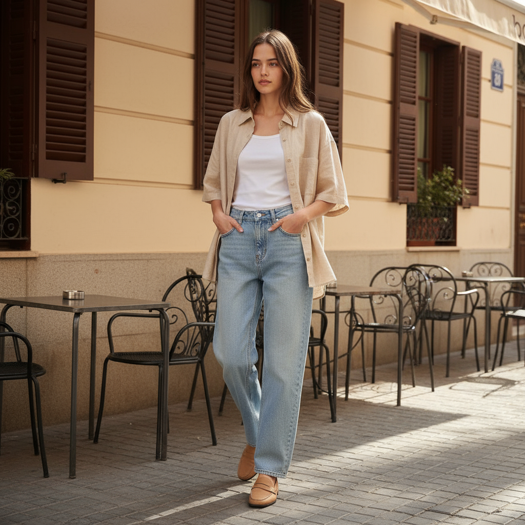 leoblue LIGHT comfort stretch in Hemp