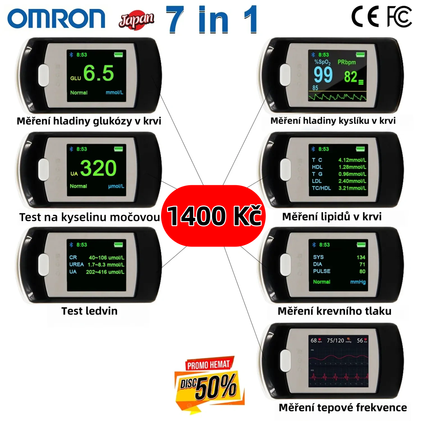 ⚡ Omron 2025 – revoluční bezbolestná technologie pro přesné měření a jistotu zdraví 🌱