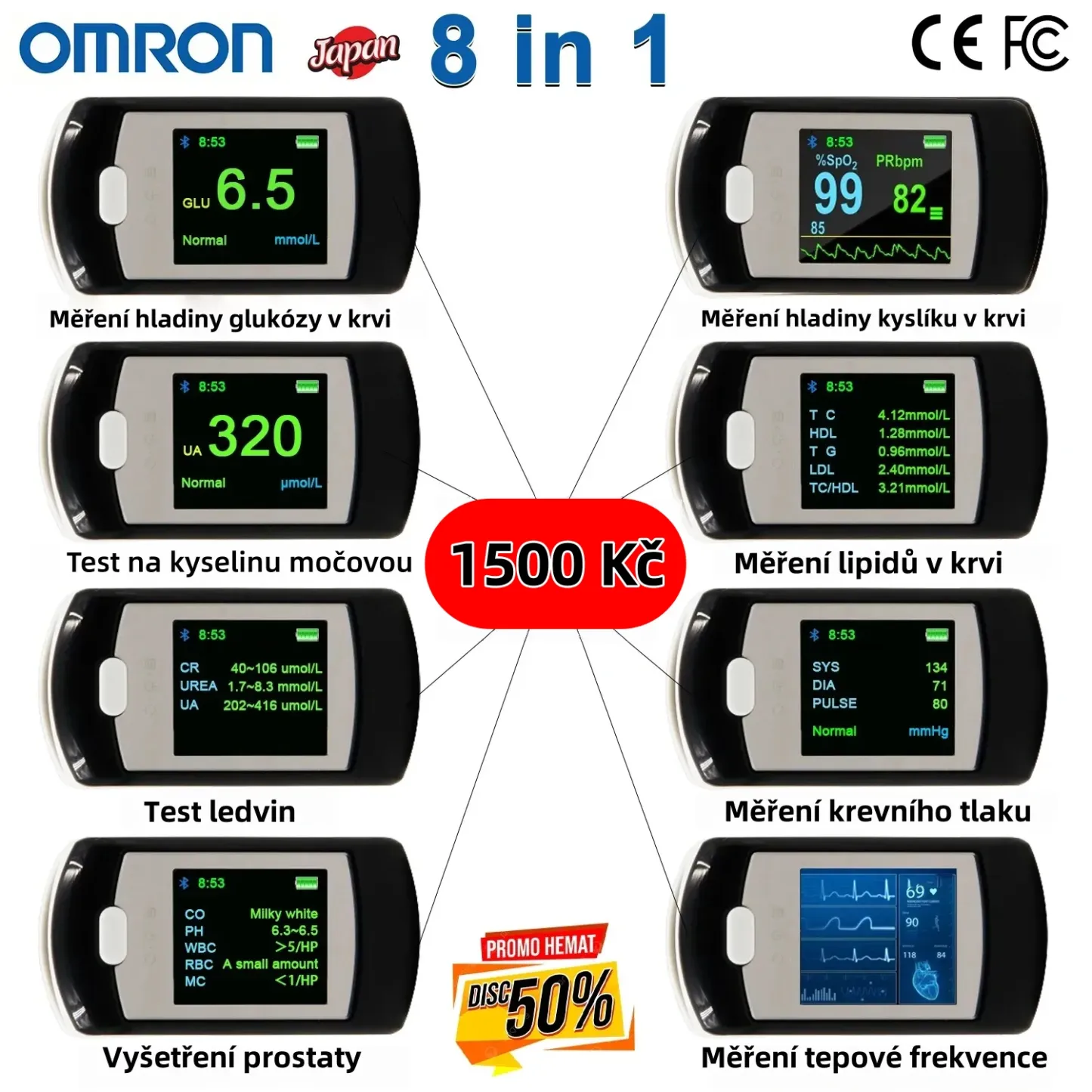 ⚡ Omron 2025 – revoluční bezbolestná technologie pro přesné měření a jistotu zdraví 🌱