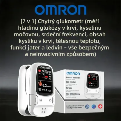 🔥 2026 Omron™ představuje nově uvedený neinvazivní chytrý glukometr pro měření hladiny glukózy v krvi 🔥