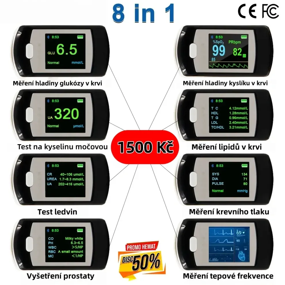 🔥🔥🔥Rozlučte se s chybami při měření krevního tlaku způsobenými štípáním! Technologie měření krevního tlaku nové generace pro bezbolestné měření z roku 2025 přináší rychlejší, přesnější a bezpečnější měření krevního tlaku! 🔥🔥🔥