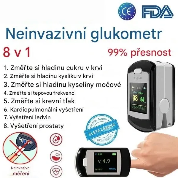 🔥🔥🔥Rozlučte se s chybami při měření krevního tlaku způsobenými štípáním! Technologie měření krevního tlaku nové generace pro bezbolestné měření z roku 2025 přináší rychlejší, přesnější a bezpečnější měření krevního tlaku! 🔥🔥🔥