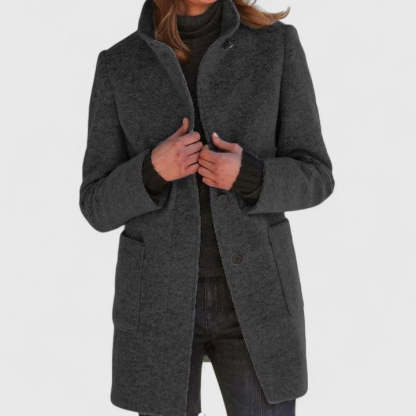 Classic Wool Blend Coat