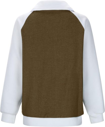 Women's Casual Mid Long Denim Jackets Soft Warm Long Sleeves Jean Tops Cotton Fall Coats With Pockets