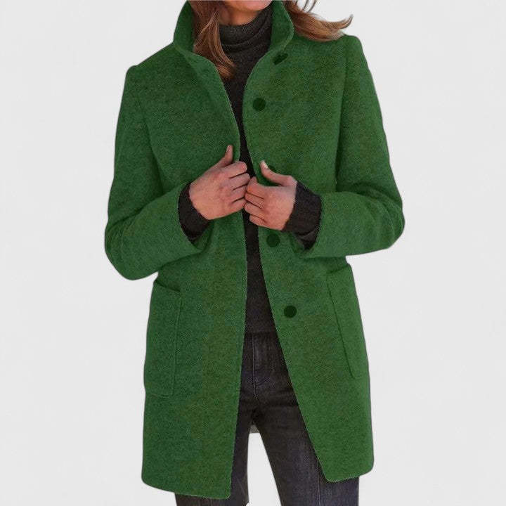 Classic Wool Blend Coat