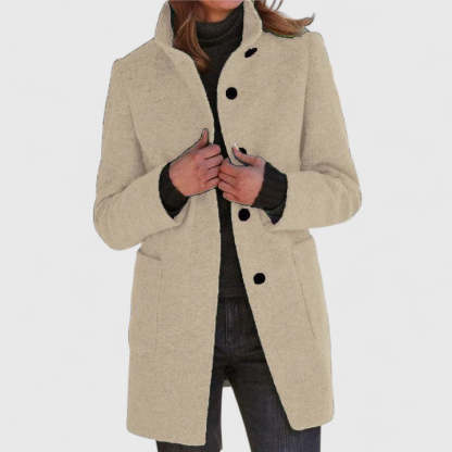 Classic Wool Blend Coat
