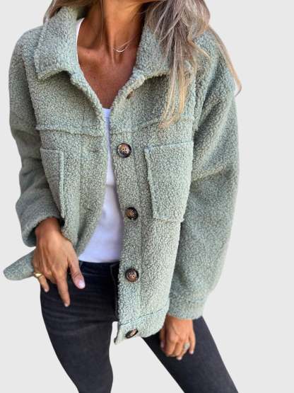 Teddy Fleece Jacket – Warmth and Elegance for Autumn