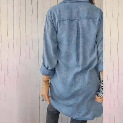 Casual Denim Shirt Jacket