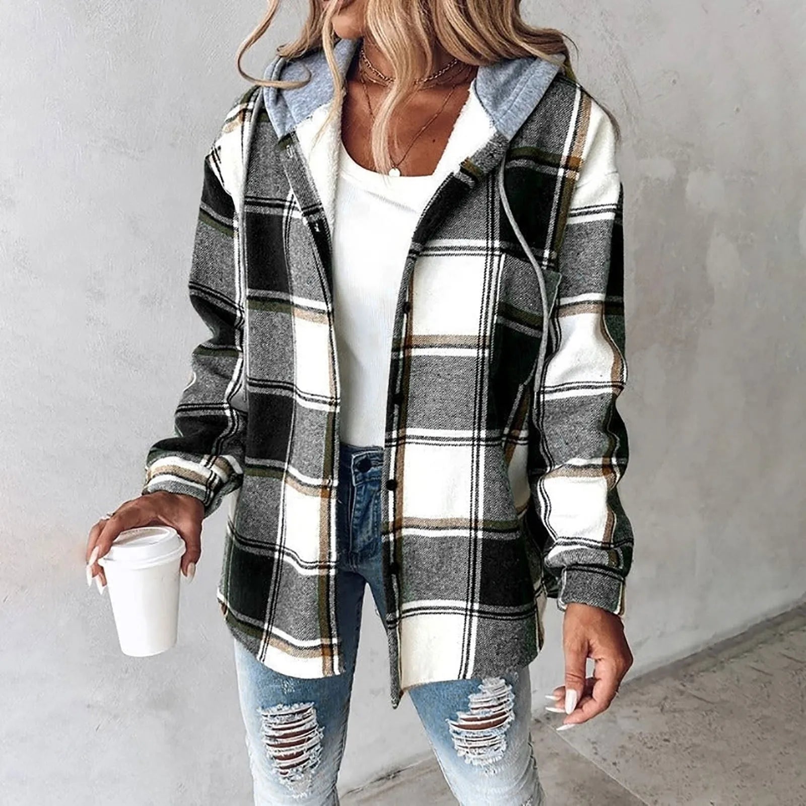 Elegant Quilted Transitional jacket