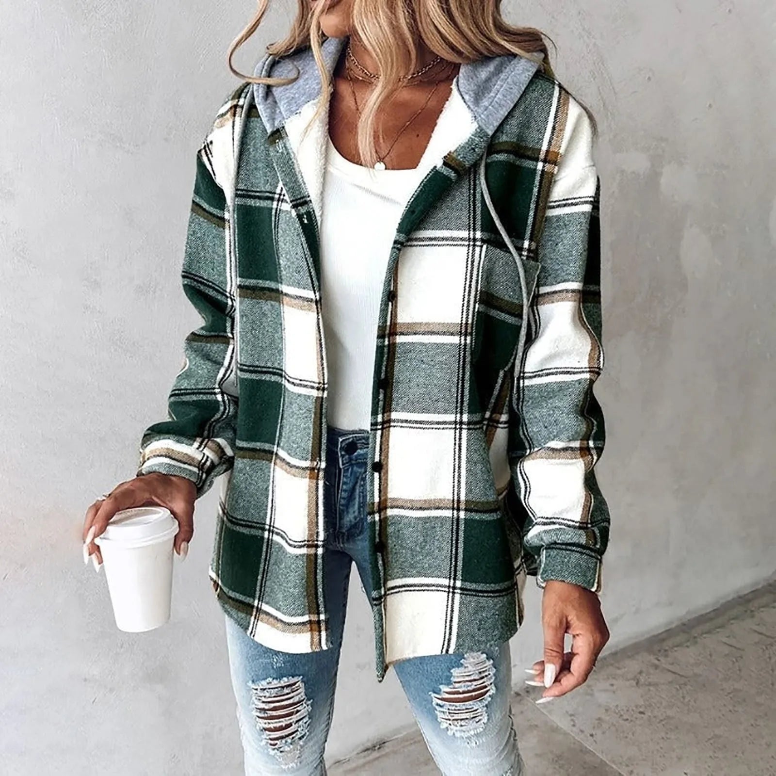 Elegant Quilted Transitional jacket