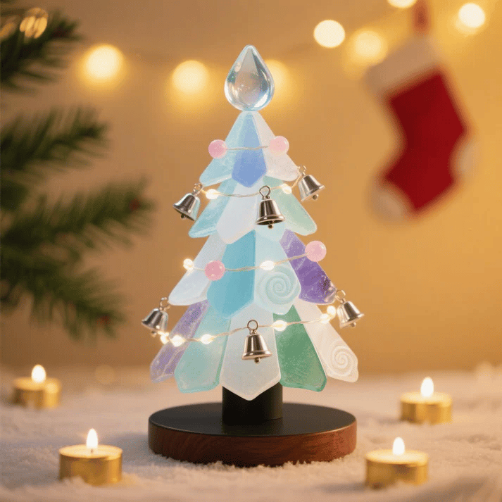 🌊Sea Glass Christmas tree