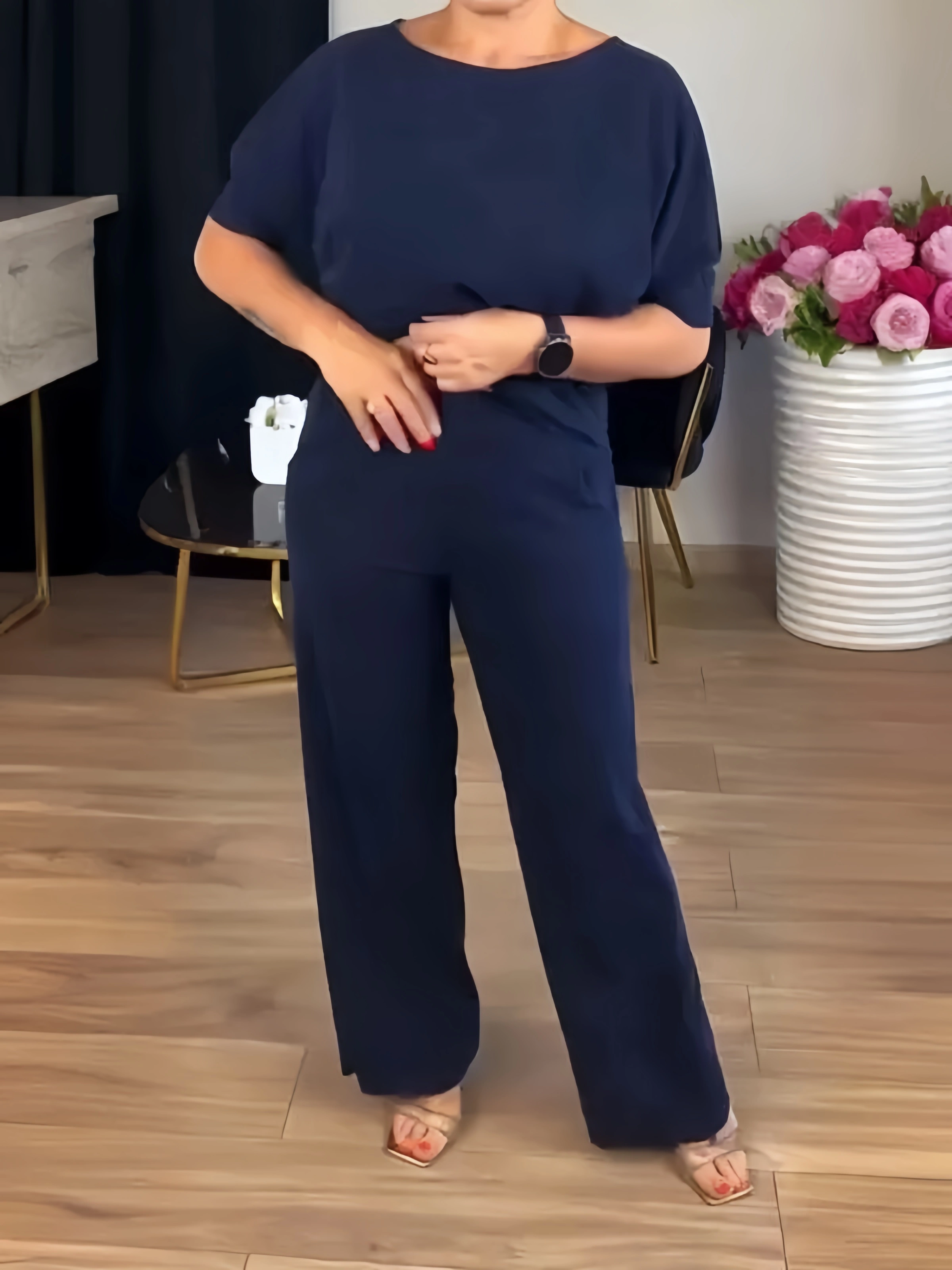 ⏰ LAST DAY 💥 Elegant 3-piece set including long cardigan, top and pants💞