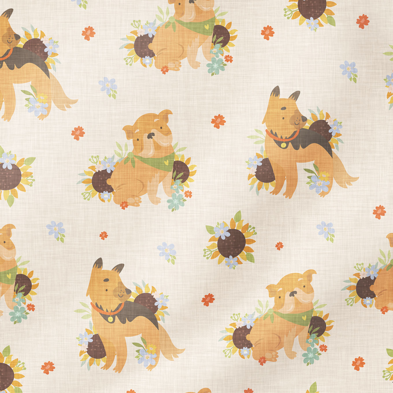Dog Fabric