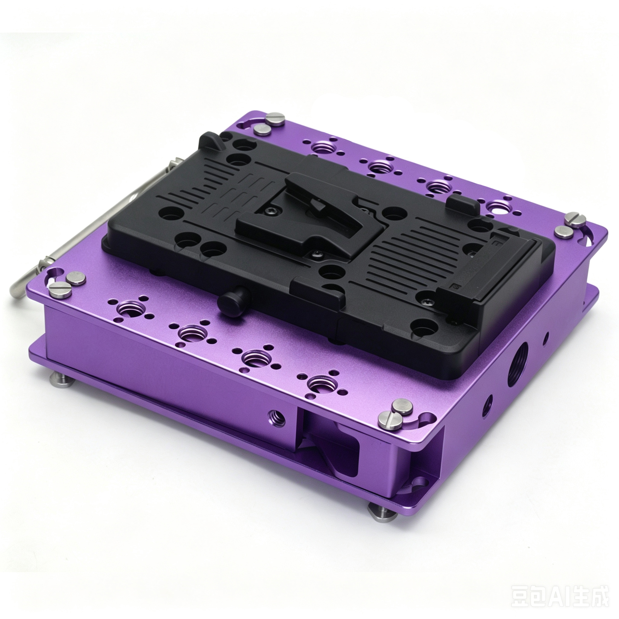 1/4 Screw Fixed Image Transmission, Monitor Stand, Can Be Fixed To The Magic Leg, Camera And Battery Separation Multi-Function