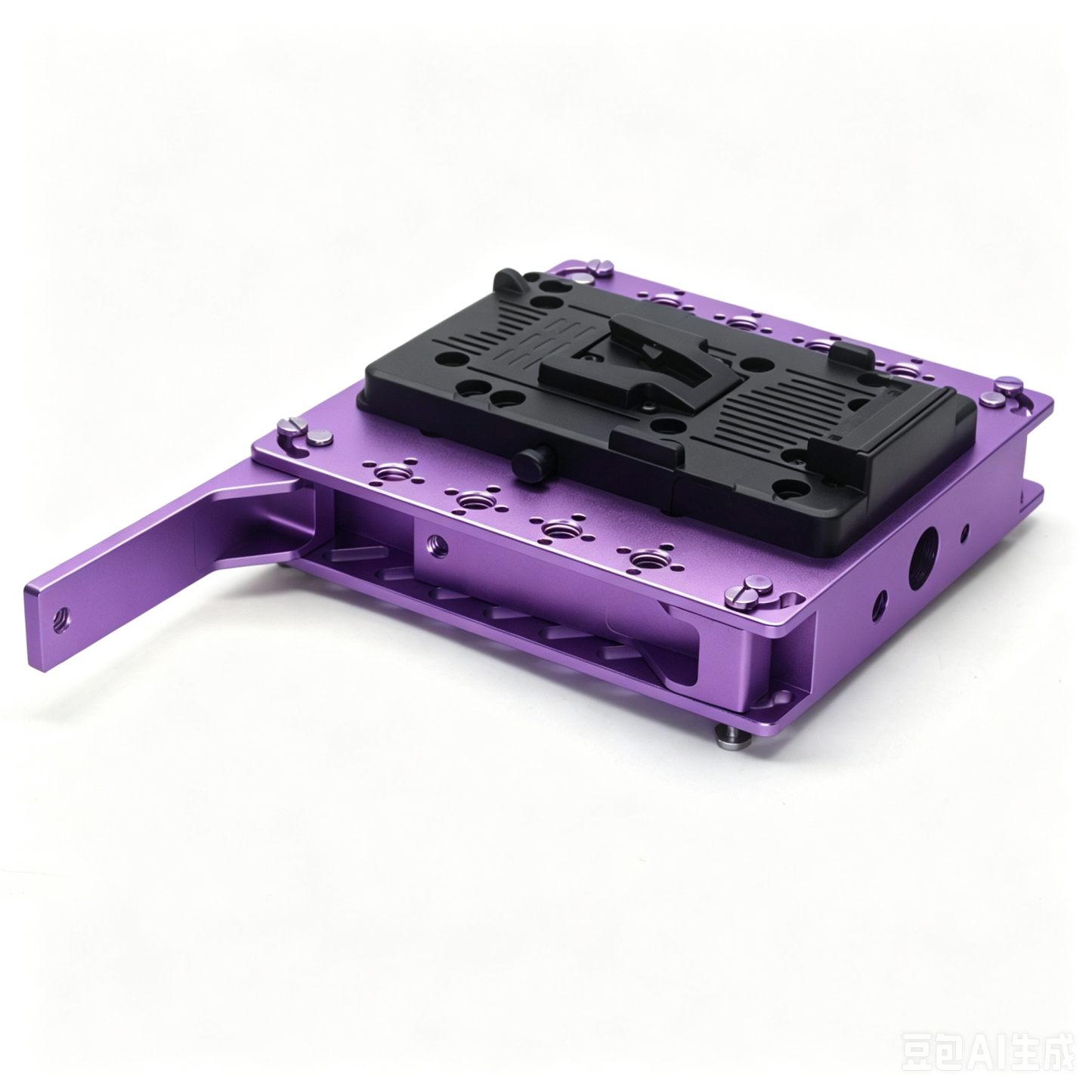 1/4 Screw Fixed Image Transmission, Monitor Stand, Can Be Fixed To The Magic Leg, Camera And Battery Separation Multi-Function