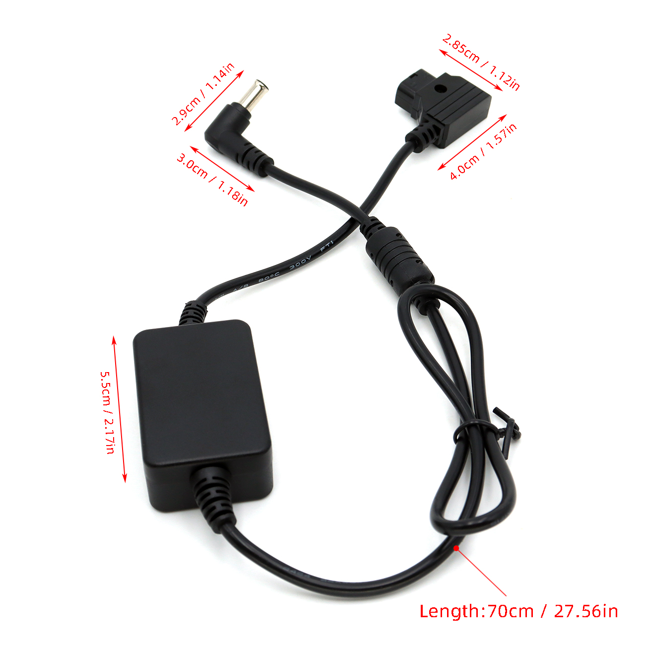 D-tap to DC Power Cable For Sony PXW FX6 FX9 Camera power cable 19.5V