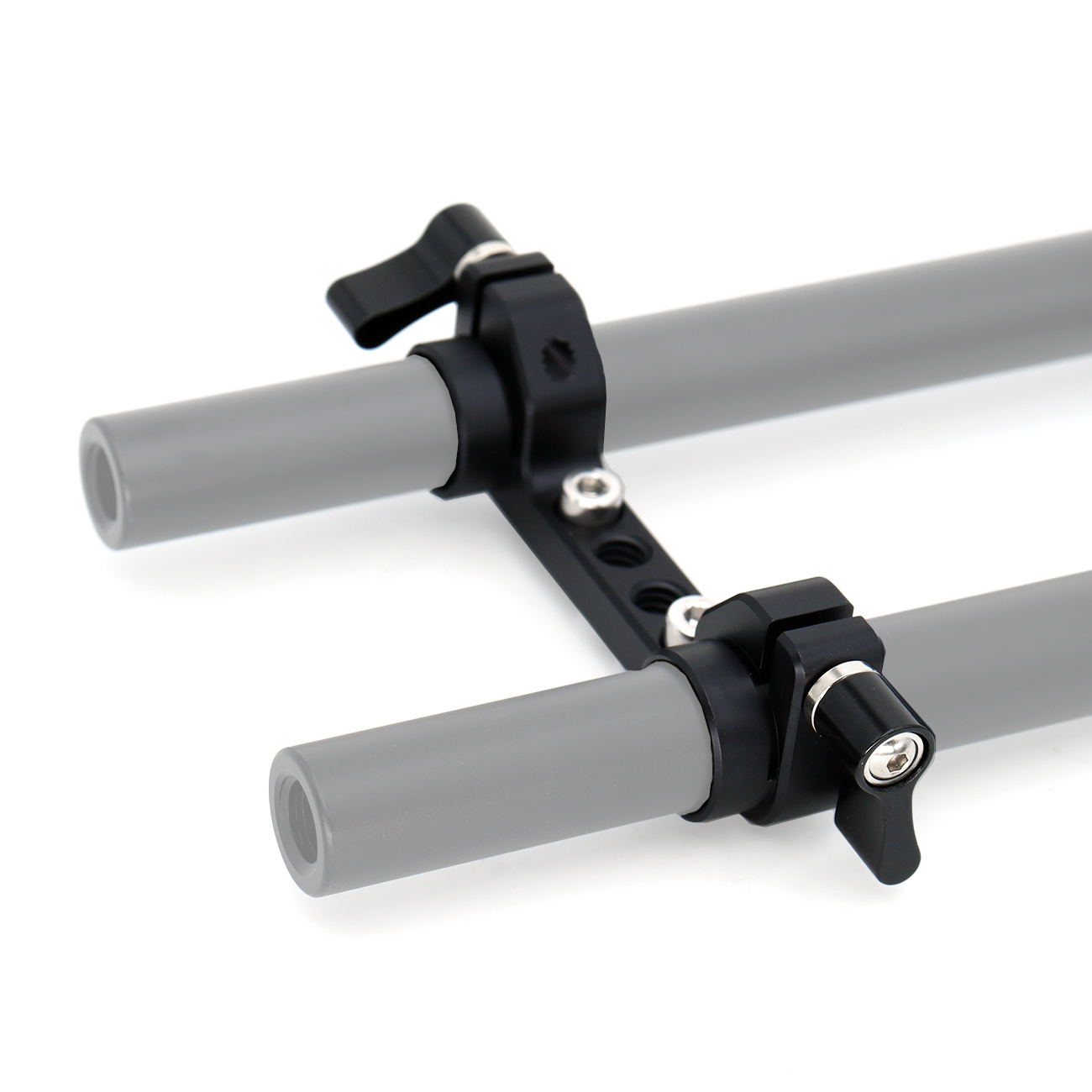 V-Mount Battery Plate/V-Lock Battery Plate with Dual 15mm Rod Clamp