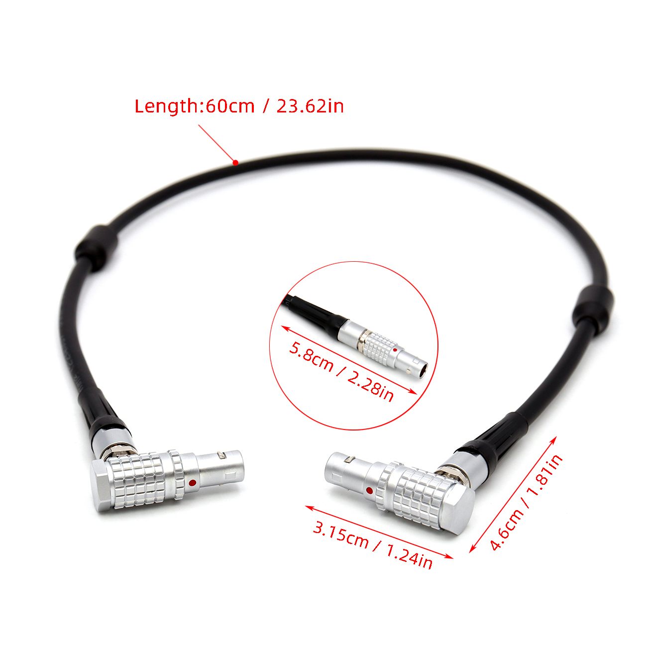 0B 7Pin to 0B 7Pin Cable for TILTA Nucleus M WLC-T03 Wireless Follow Focus Lens Control Nucleus M cable