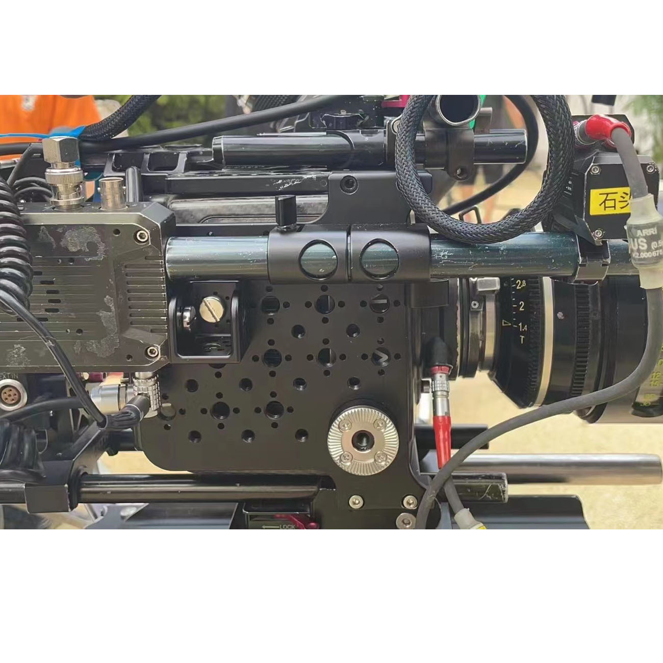 M6 Thread Rosette Mount Adapter to ARRI Accessory Mount